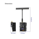 Originale Radiomaster expressrs 915MHz RF modulo testa ad alta frequenza Fcc915 T Antenna RC Drone